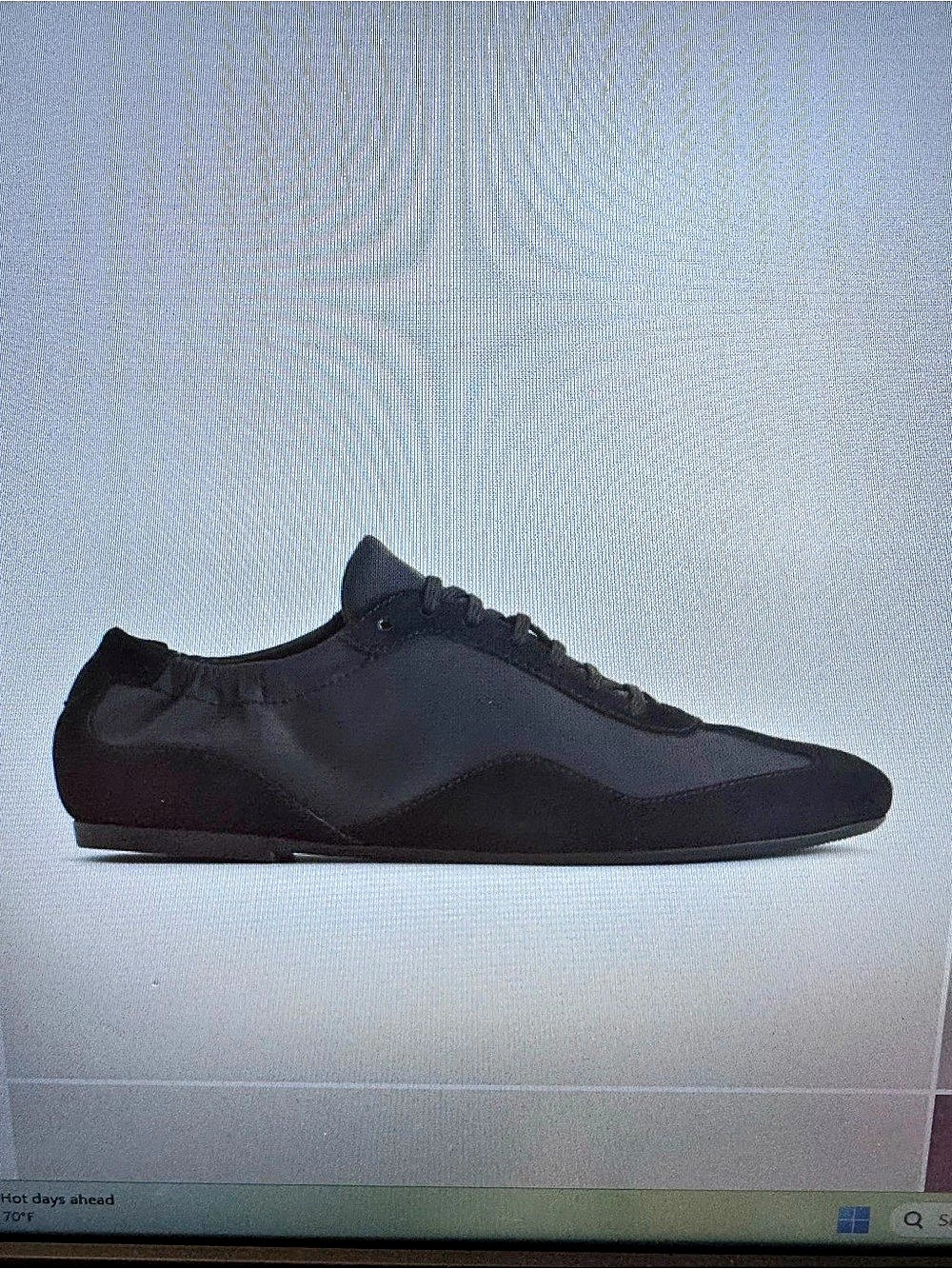 Everlane The Trainer Black Sneakers